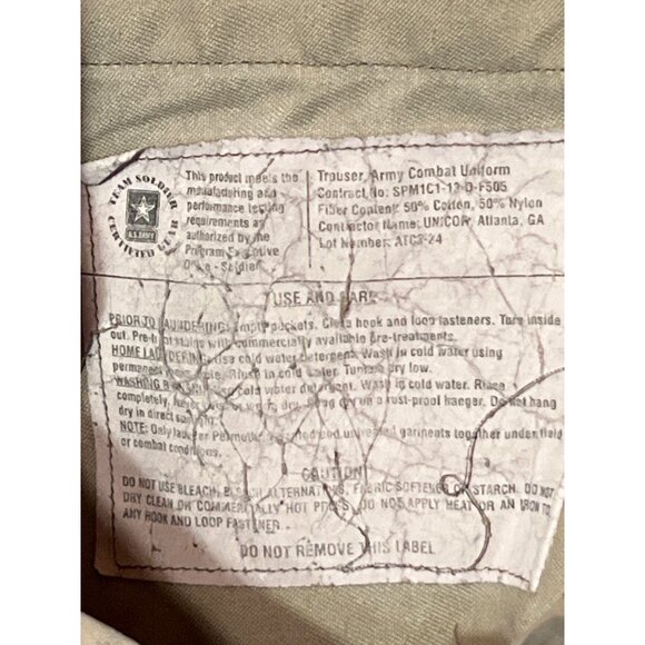 Authentic Us Army Digital Camouflage Military Combat Pants Tactical Cargo Trouse - Picture 13 of 13